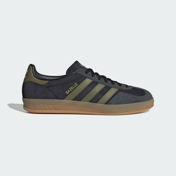 adidas Other - 7M / 8W - [NEW]‎ Men's adidas Gazelle Indoor Shoes 'Black' JQ8399